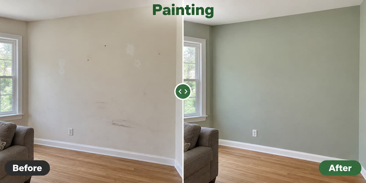 Bathroom clean and remodel before and after